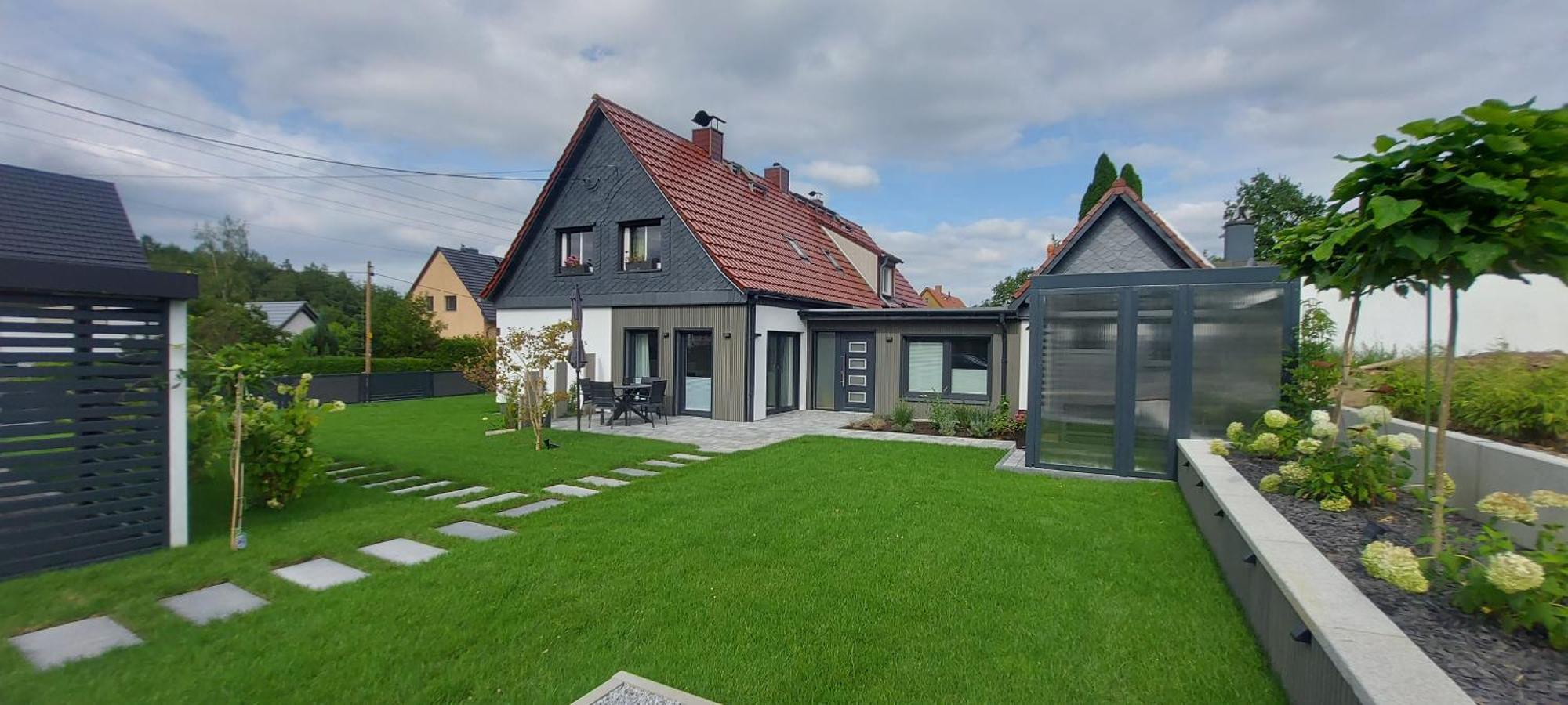 Ferienhaus Landbruecke غروسشوناو المظهر الخارجي الصورة