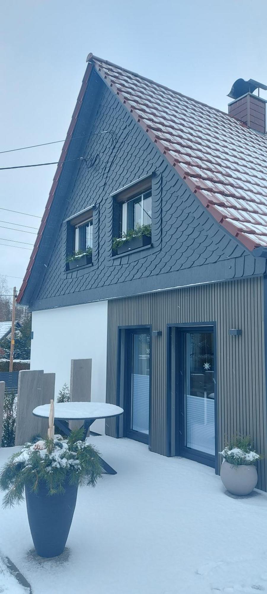 Ferienhaus Landbruecke غروسشوناو المظهر الخارجي الصورة